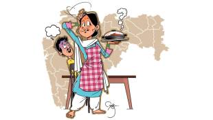Maharashtrian woman food culture