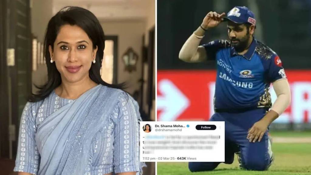 Congress spokesperson Shama Mohammed faced controversy for making derogatory comment about rohit sharmas weight Congress spokesperson Shama Mohammed faced controversy for making derogatory comment about rohit sharmas weight