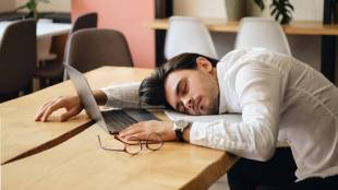 how to avoid sleep in office