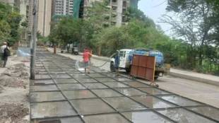 Cement concreting of Mumbai roads is in final stage pouring stopped since May 20
