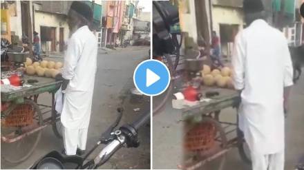 Shocking Video Fruit Vendor Caught Urinating In Plastic Carry Bag In Maharashtra's Hingoli