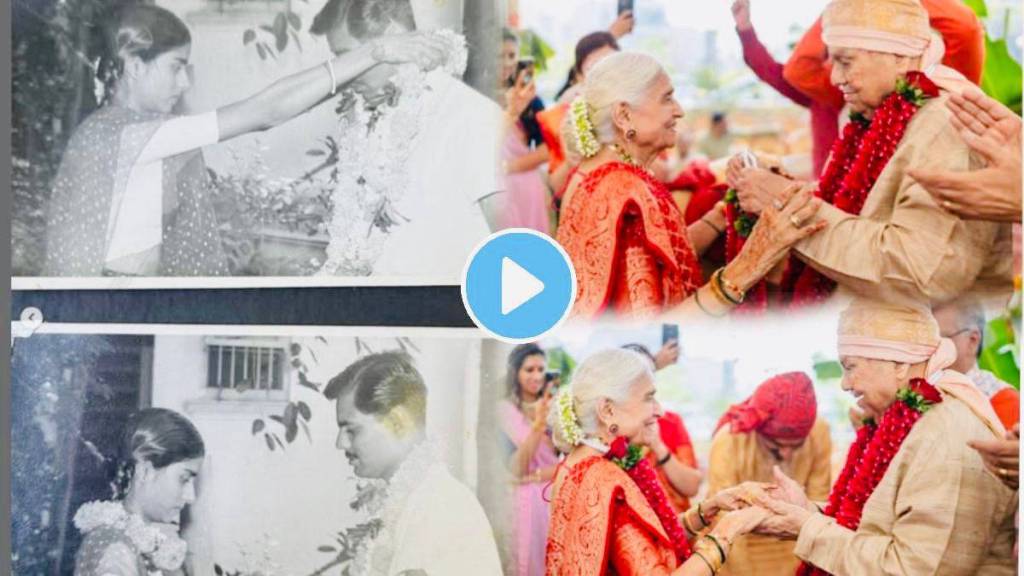 Elderly Couple Who Eloped 64 Years Ago Finally Have Their Fairytale Wedding emotional video goes viral on social media