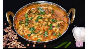 Gudi padwa 2025 Special recipe how to make dalimbi usal recipe in marathi