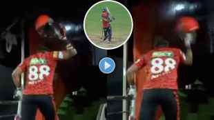 Nitish Kumar Reddy Throws Helmet In Anger After Getting Bowled out by Ravi Bishnoi in SRH vs LSG Watch Video