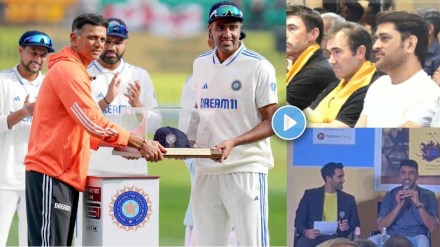 R Ashwin Revealed That He Could Not Retire in His 100th Test Because of MS Dhoni R Ashwin Revealed That He Could Not Retire in His 100th Test Because of MS Dhoni