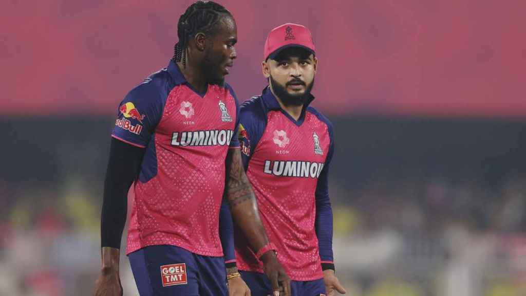 RR vs CSK Rajasthan Royals Captain Riyan Parag Fined 12 Lakh for Slow over rate in IPL 2025