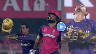 Quinton De Kock Throws Helmet and Took Stunning Catch of Riyan Parag in RR vs KKR Video