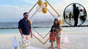 Rohit Sharma First Photo With Son Ahaan Shared on Instagram Playing With Daughter Samaira