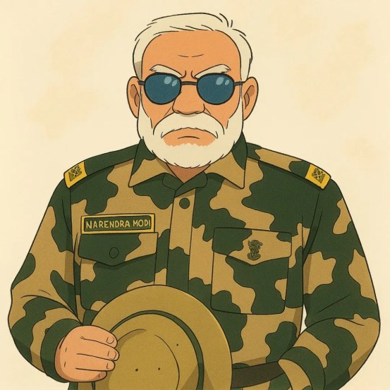 PM Modi Ghibli Pictures