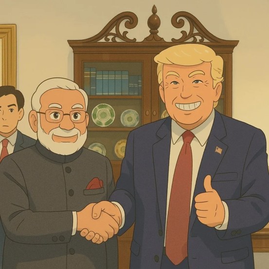 PM Modi Ghibli Pictures