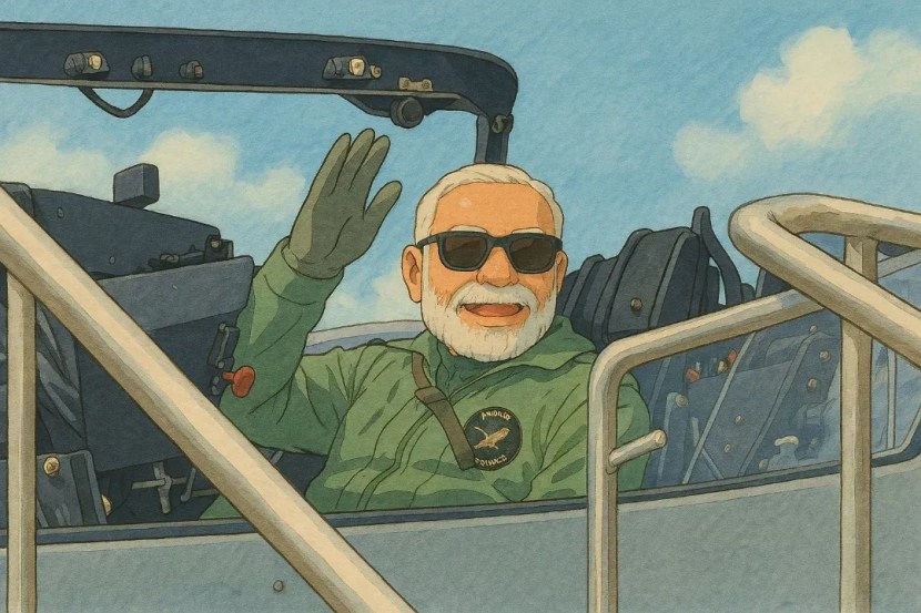 PM Modi Ghibli Pictures