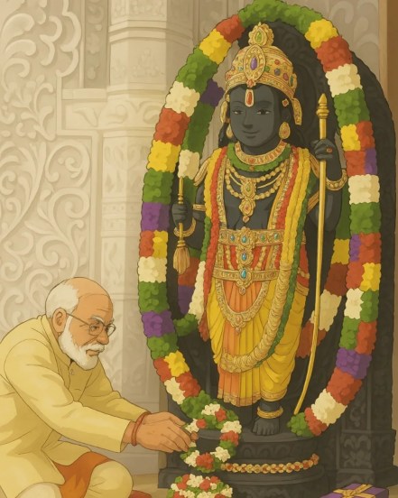 PM Modi Ghibli Pictures