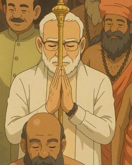 PM Modi Ghibli Pictures