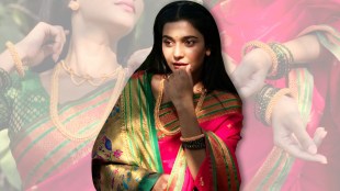 Shivani Mundhekar Pink Paithani Saree Look