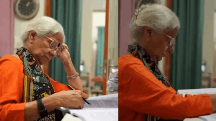 Success story of usha ray oldest mba student learning at the age of 79 studies along with job