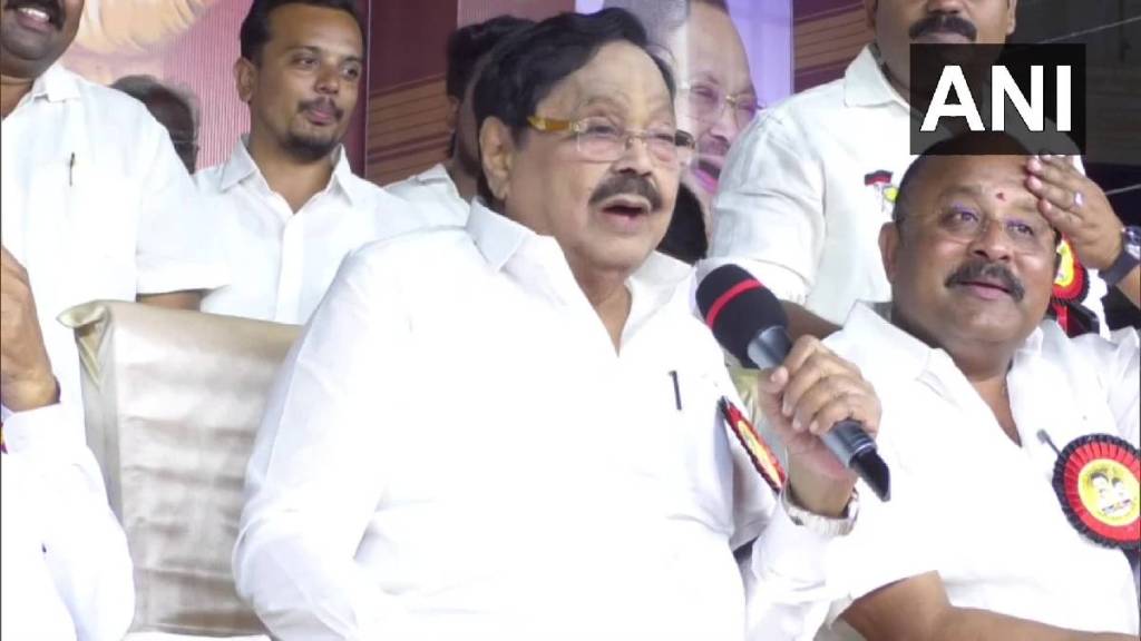 Tamil Nadu DMK minister Durai Murugan