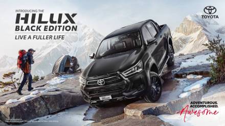 Toyota Hilux Black Edition launched In India