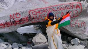 Vasanthy Cheruveetil Trekked to Everest Base Camp
