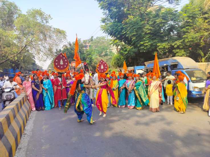 Palghar Gudi Padwa procession