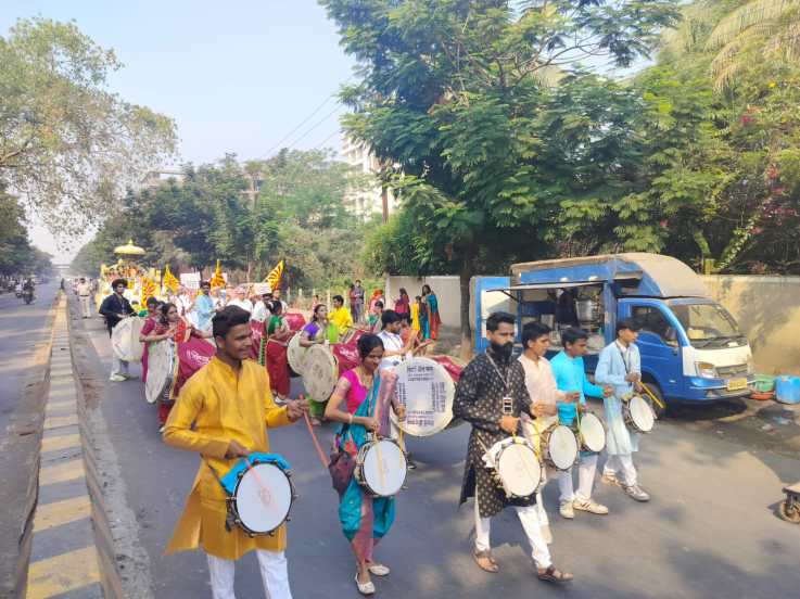 Palghar Gudi Padwa procession