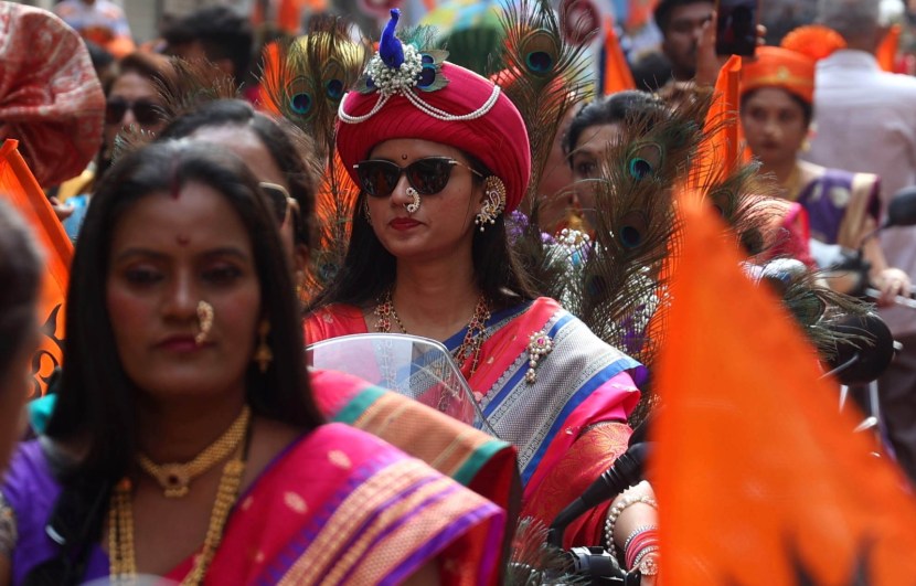 gudi padwa girgaon shobha yatra 2025 mumbai