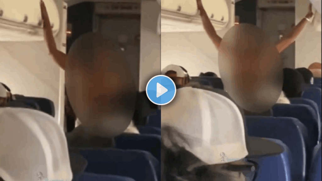 Woman removed her clothes naked in flight phoenix bound southwest video viral on social media Woman removed her clothes naked in flight phoenix bound southwest video viral on social media