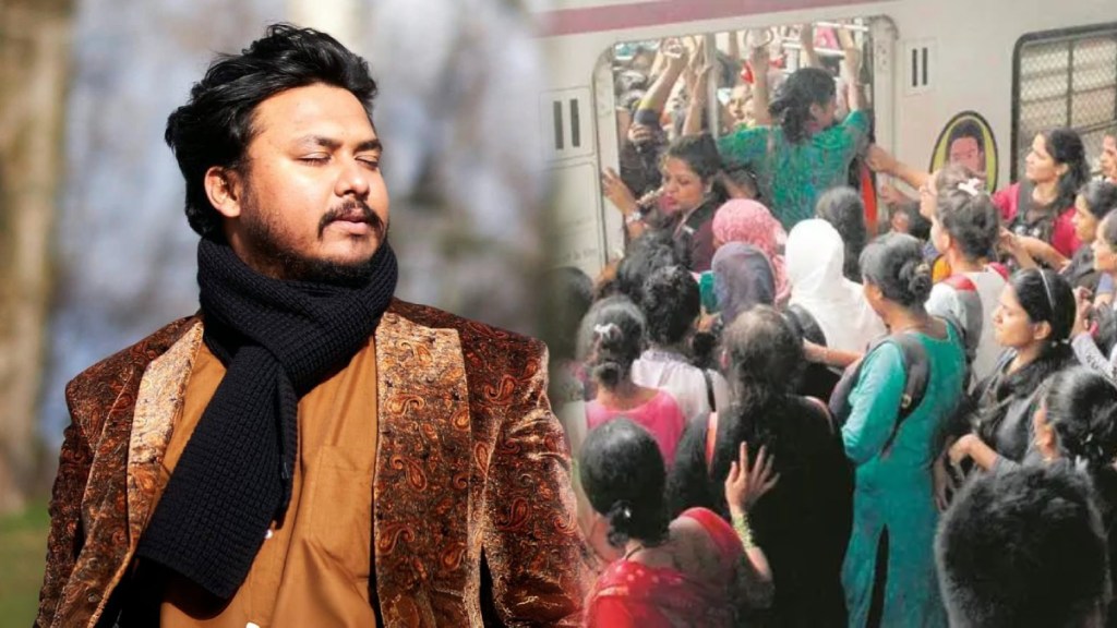 marathi director akshay indikar shared a post on mumbai local train crowd and management marathi director akshay indikar shared a post on mumbai local train crowd and management