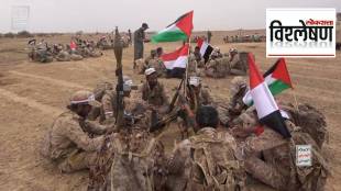 Houthi rebels yemen targeted America president donald trump situation in West Asia military action Iran support airstrike