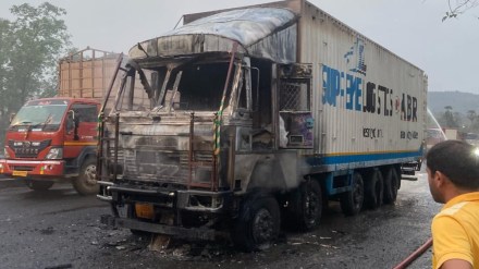 truck fire thane truck fire thane