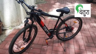 nashik woman cycle loksatta news