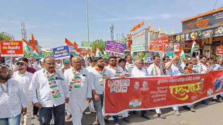 Marches for various demands of farmers
