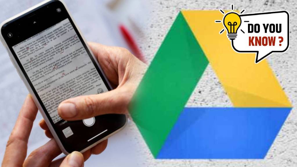 scan documents on google drive