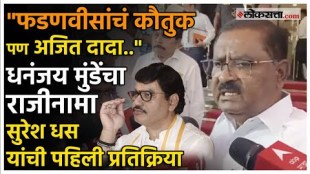 धनंजय मुंडेंच्या राजीनाम्याची मागणी लावून धरणाऱ्या सुरेश धस यांची पहिली प्रतिक्रिया