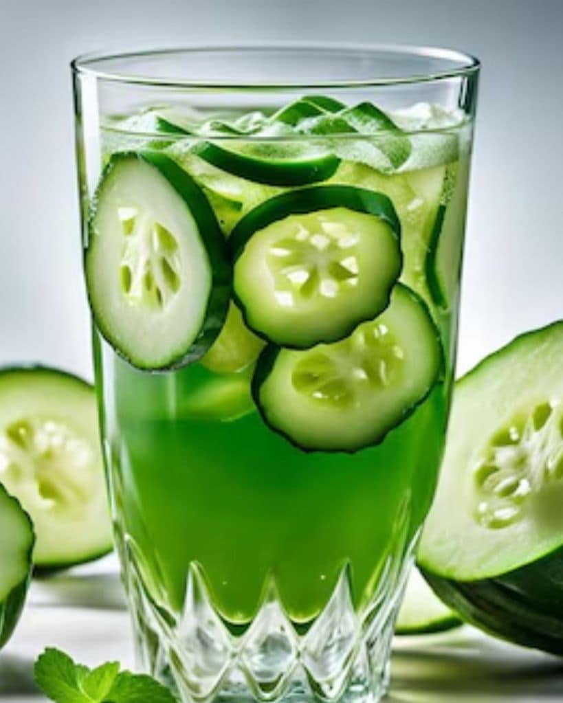 Cucumber juice benefits in summer