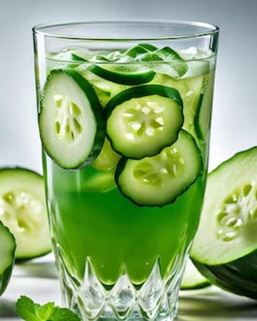 Cucumber juice benefits in summer