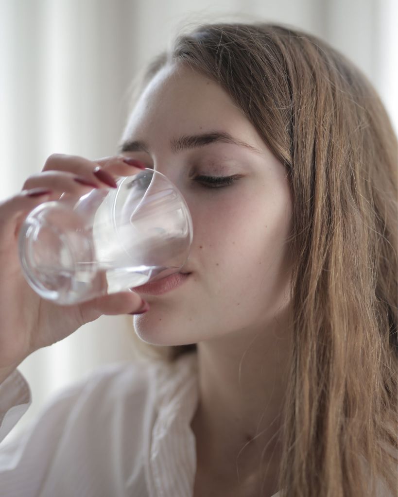 drinking water