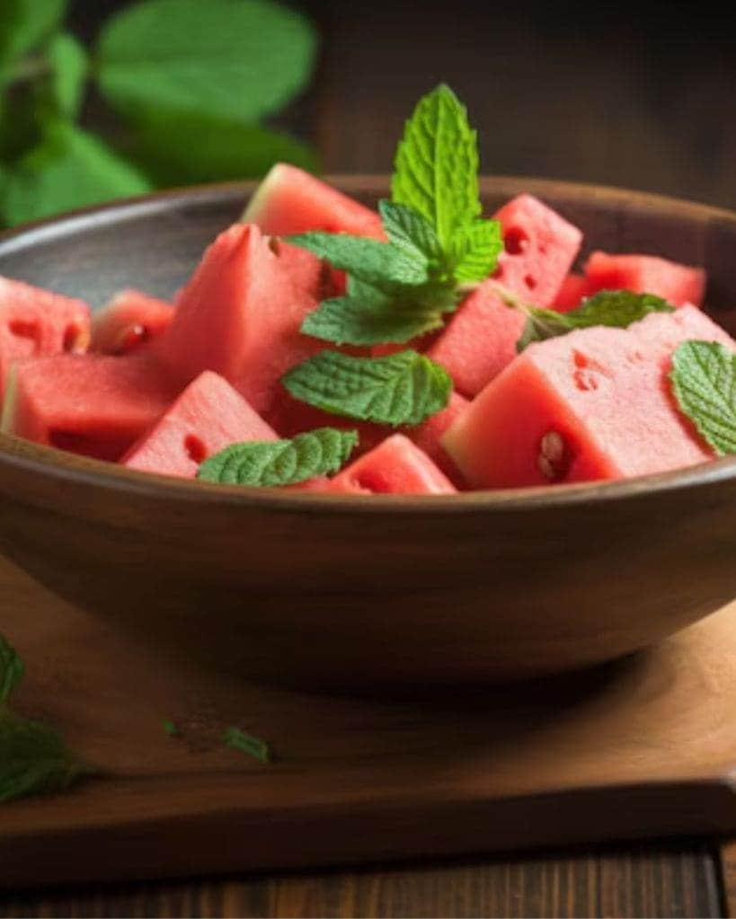 Watermelon chaat Recipe