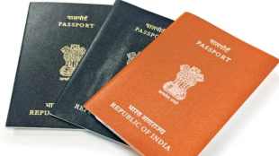 Types of passport in India with color