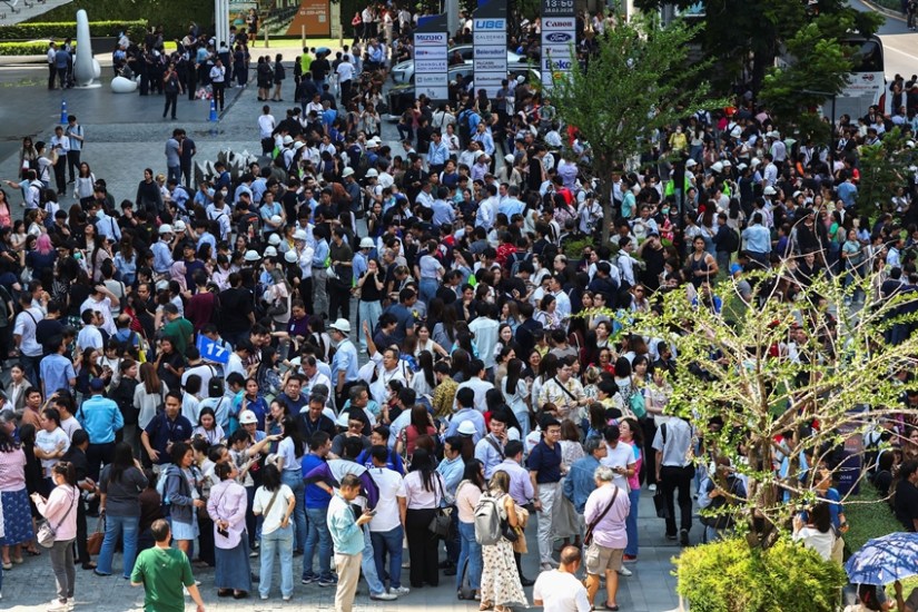Strong earthquake in Myanmar