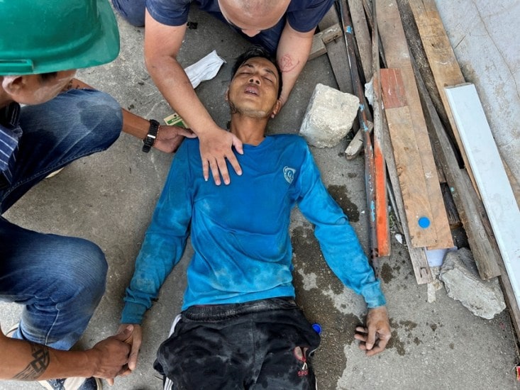 Earthquake rescue operations