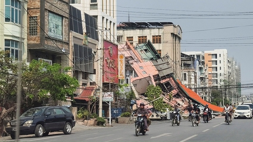 Thailand building collapse