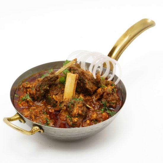 4 Andhra Style Mutton Curry