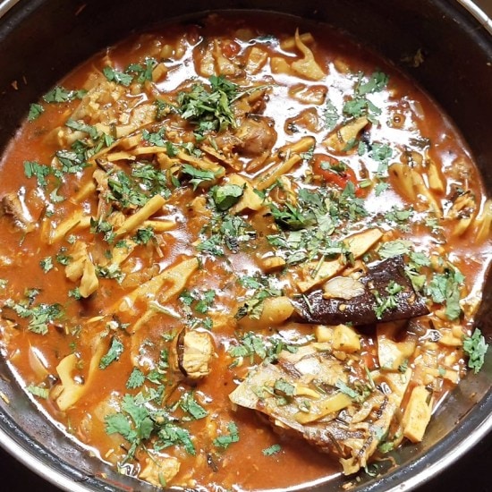 7 Bamboo Shoot Fish Curry