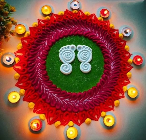 Navratri 2025 Rangoli Design Latest