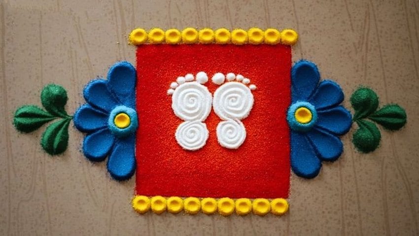 Navratri Rangoli Design Ideas