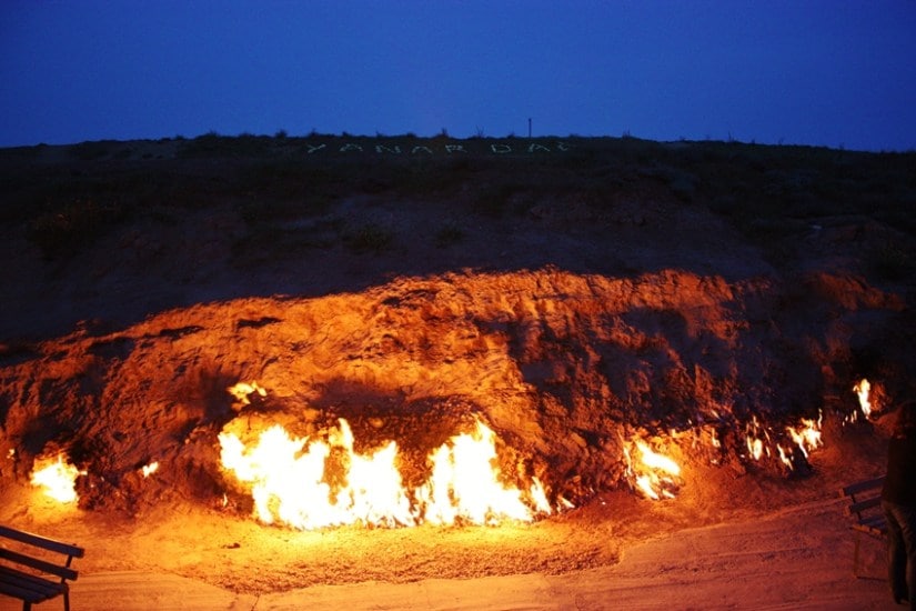 Yanar Dag, Azerbaijan