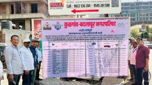 Names of defaulters on banners in Badlapur decision of the Municipal Chief Officer to increase recovery