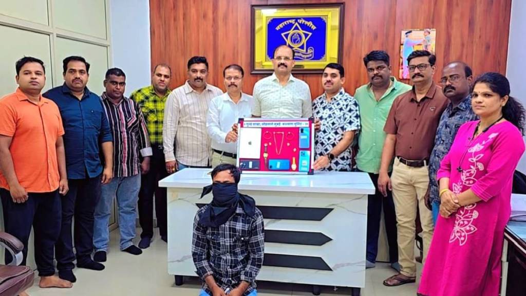 Kalyan Railway Crime Branch arrests Navi Mumbai thief who stole mail express