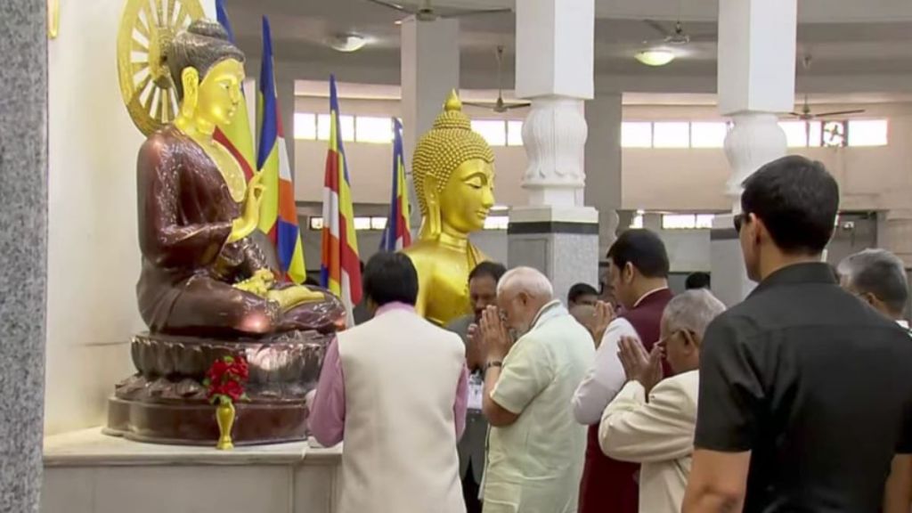 Prime Minister Narendra Modi visit at Deeksha Bhoomi and pays remembrance to Babasaheb ambedkar