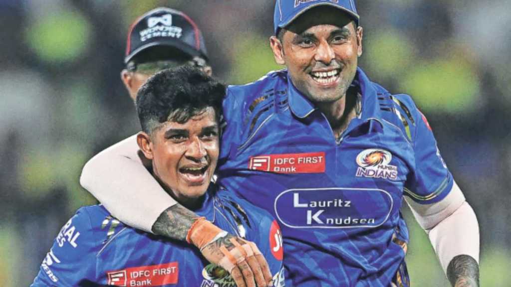 Mumbai Indians spinner Vignesh Puthur news in marathi Mumbai Indians spinner Vignesh Puthur news in marathi